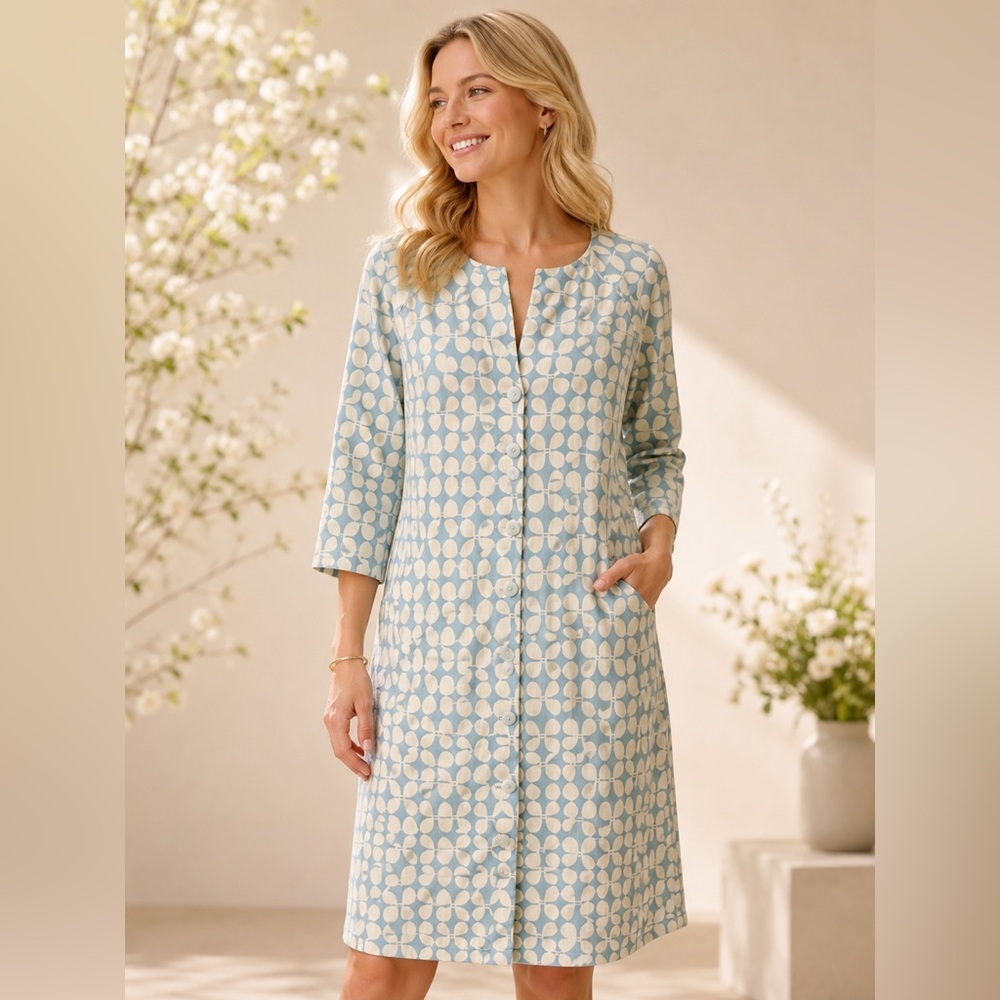 Lesley Evers Mod Cotton Dress